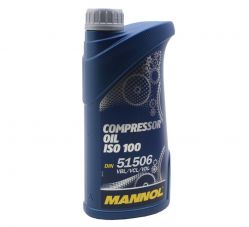 Масло компрессорное 1 л. ISO 100 DIN 51506 для возд. компр.